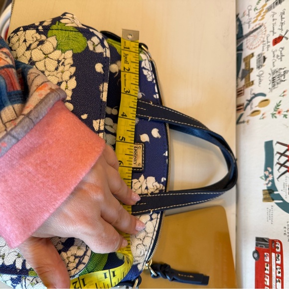 Dooney & Bourke Blue Floral Women's Bag - Picture 6 of 6